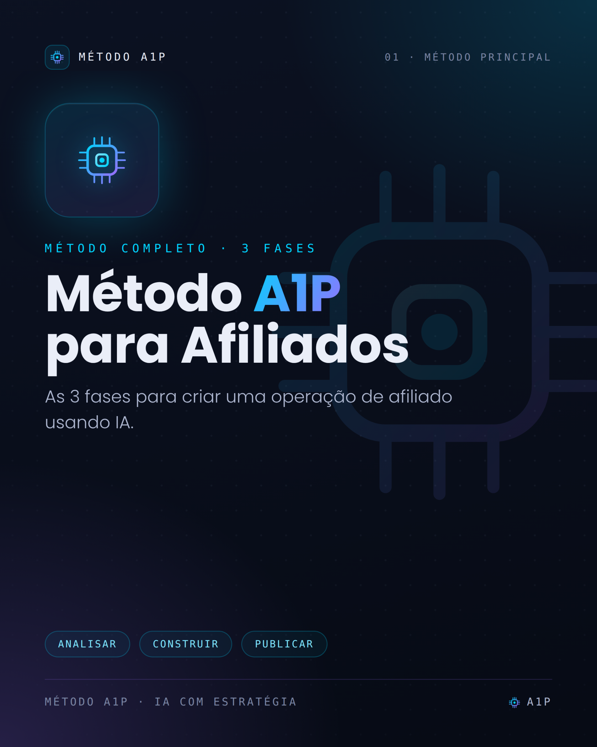 E-book principal Método A1P para Afiliados