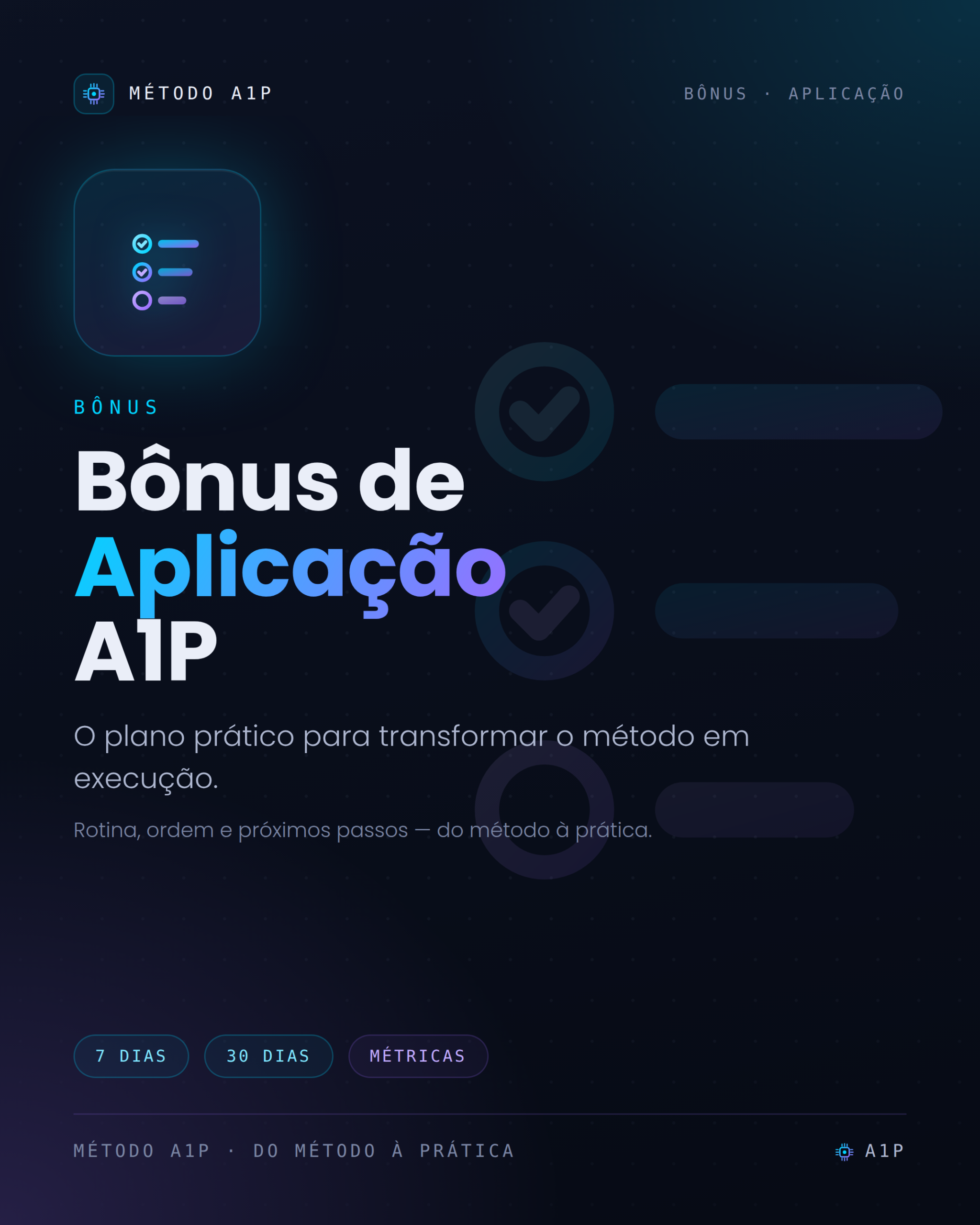 Bônus de Aplicação A1P